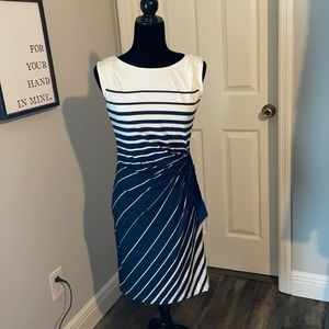 Tahari Stripped Dress